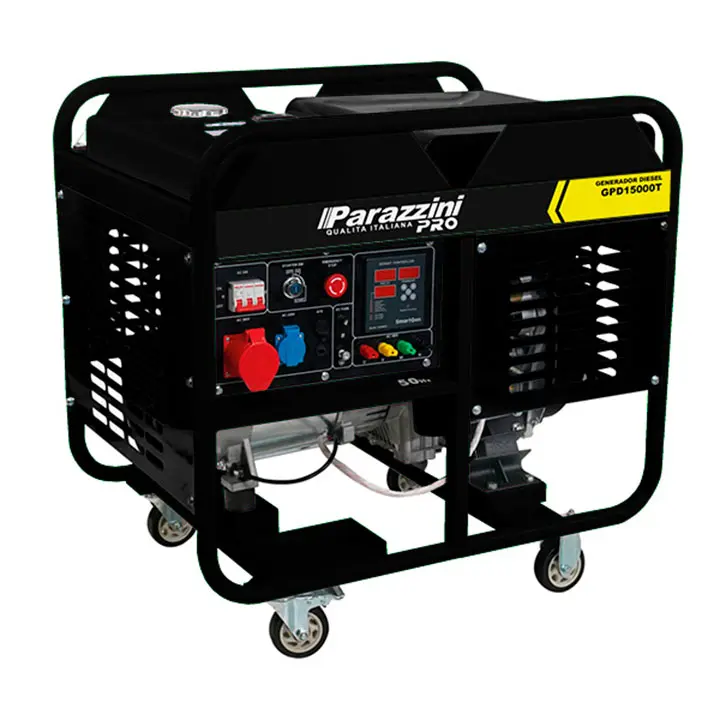 Generador Diesel Parazzini Trifásico GPD15000T