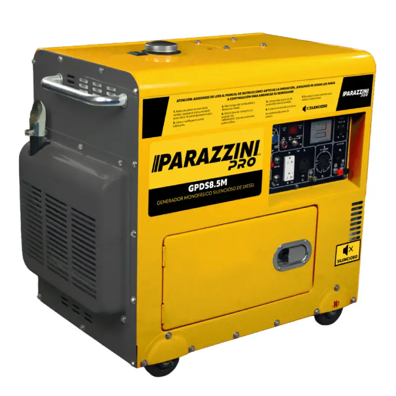 Generador Diesel Parazzini GPDS8.5M/ATS