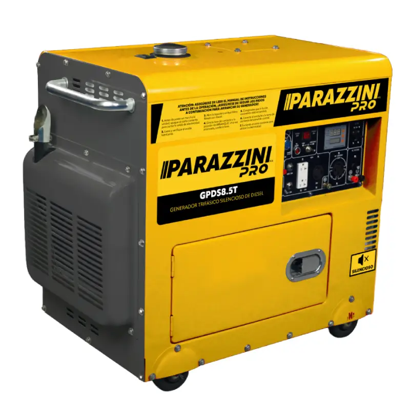 Generador Diesel  Parazzini GPDS8.5T/ATS